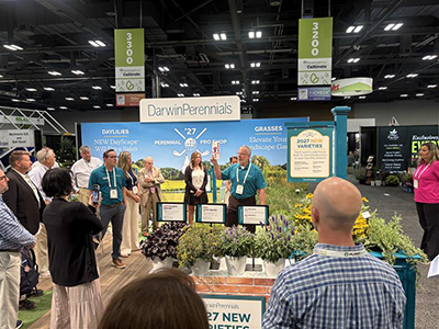 Darwin Perennials booth at Cultivate'26